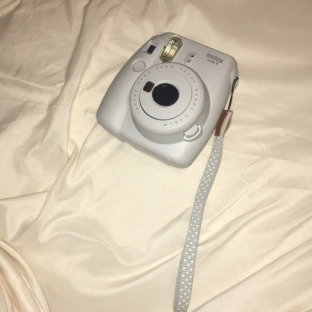 Polaroid camera.
